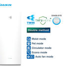 Daikin Air Purifier Double Streamer Hepa Filter Putih - MCK70ZVM7 W
