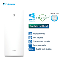 Daikin Air Purifier Double Streamer Hepa Filter Putih - MCK70ZVM7 W