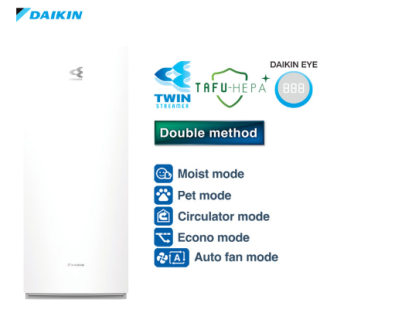 Daikin Air Purifier Double Streamer Hepa Filter Putih - MCK70ZVM7 W