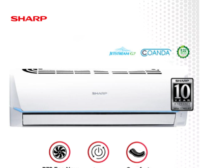 Sharp AC Wall Mounted Split Standard Jetstream Series 1/2 PK - AH-A5SAY