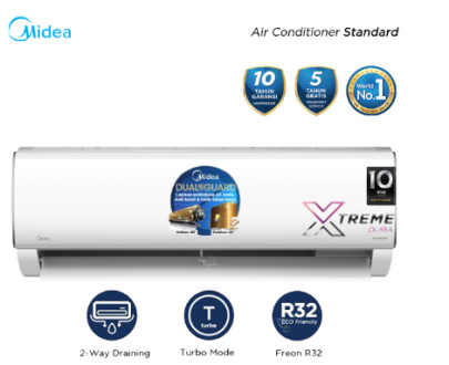 Midea AC Wall Mounted Split Standard 3/4 PK - MSAF-07CRN2