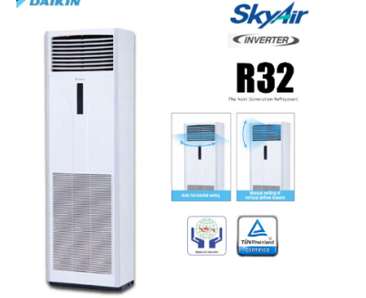 Daikin AC Floor Standing Skyair Inverter Malaysia 3 PK ( Remote Wireless ) ( 1 Phase ) - FVFC71AV14 + RZFC71AGV14