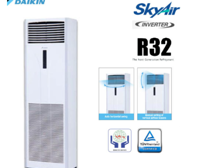 Daikin AC Floor Standing Skyair Inverter Malaysia 6 PK ( Remote Wired ) ( 3 Phase ) - FVFC140AV14 + RZFC140AGV14