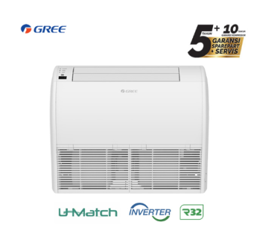 Gree AC Floor Ceiling Inverter U Match Series 2 PK - GULD50ZD1/A-S + GULD50W1/NHA-S