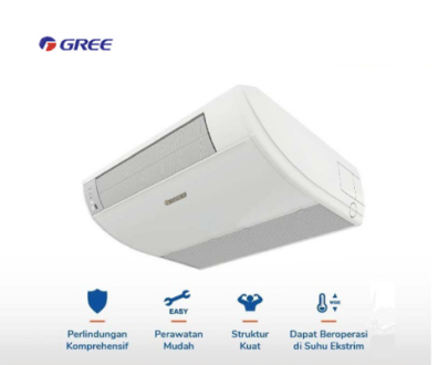 Gree AC Floor Ceiling Non Inverter U-Match Series R410a 4 1/2 PK ( 3 Phase ) - GU125ZD/A-K