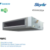 Daikin AC Ceiling Ducted Inverter Thailand 1 1/2 PK ( Remote Wired ) - FBFC40DVM4 + RZFC40DV14