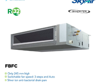 Daikin AC Ceiling Ducted Inverter Thailand 2 PK ( Remote Wired ) - FBFC50DVM4 + RZFC50DV14
