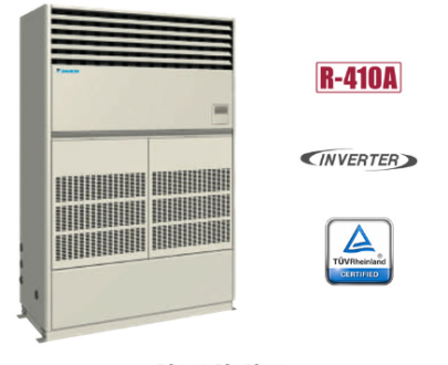 Daikin AC Packaged Floor Standing Direct Air Blow Inverter Thailand R410A 10 PK ( 3 Phase ) - FVGR250QV14