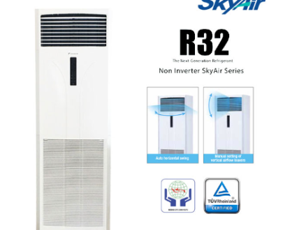 Daikin AC Floor Standing Standard Malaysia 3.5 PK ( Remote Wireless ) ( 3 Phase ) - FVC85AV14 + RC85AY14
