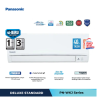 Panasonic AC Wall Mounted Split Deluxe Standard Non Inverter Si Biru 2in1 1/2 PK - CS/CU PN5WKJ