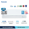 Panasonic AC Wall Mounted Split Deluxe Standard Non Inverter Si Biru 2in1 1 PK - CS/CU PN9WKJ