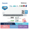 Panasonic AC Wall Mounted Split Deluxe Inverter Si Biru Nanoe X 3/4 PK - CS/CU XPU7XKJ